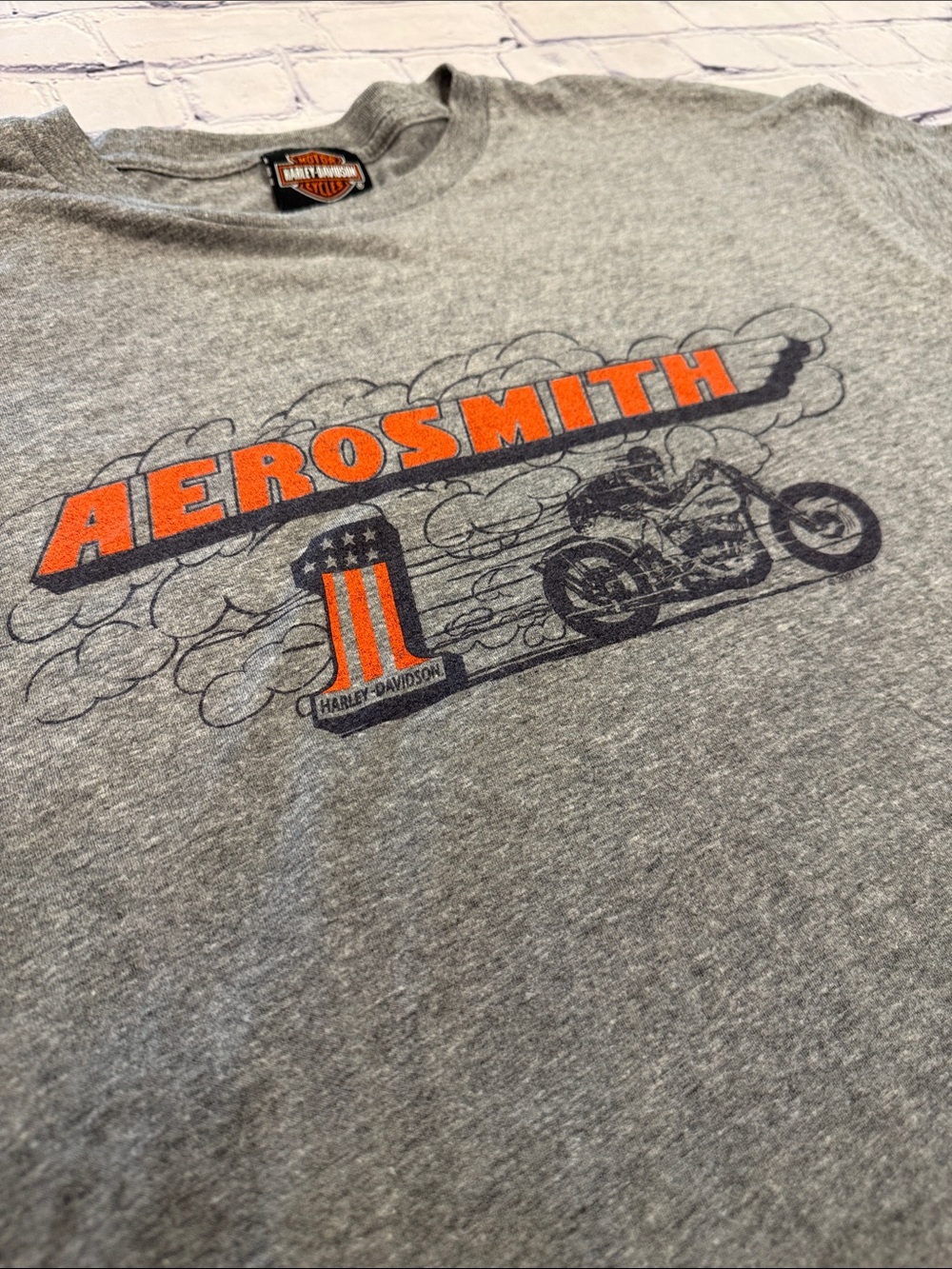 Harley-Davidson Aerosmith Soft Tee | Harley Tees | Size XL